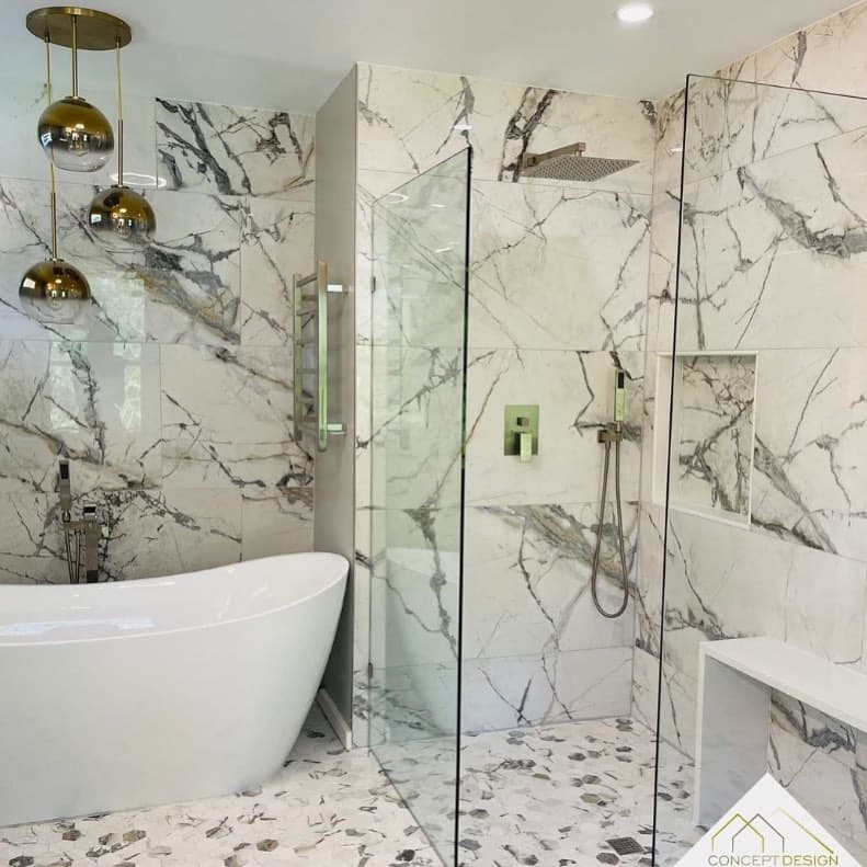 Bathroom renovation in Maryland - Image 6